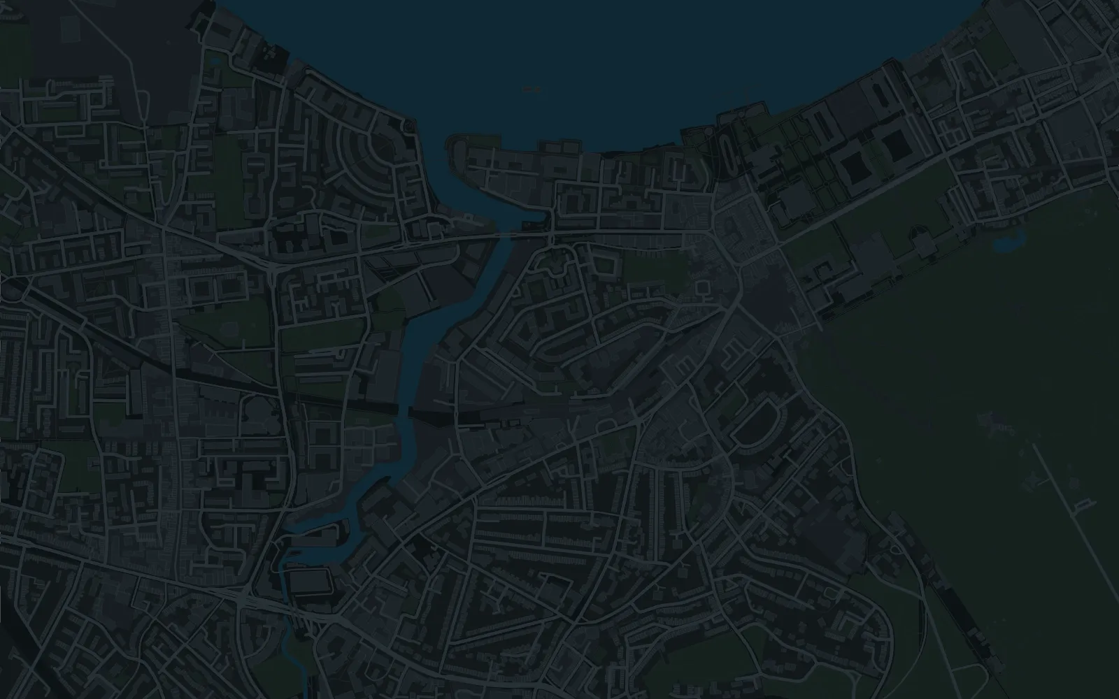Map of Deptford to the Trafalgar, Greenwich